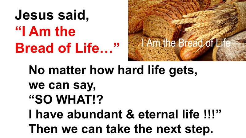 Jesus: The Bread of Life