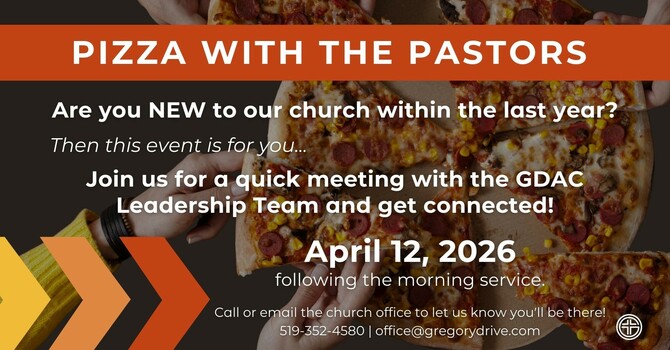 Pizza With The Pastors