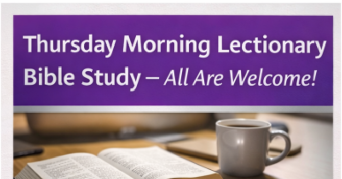 Thursday Morning Bible Study