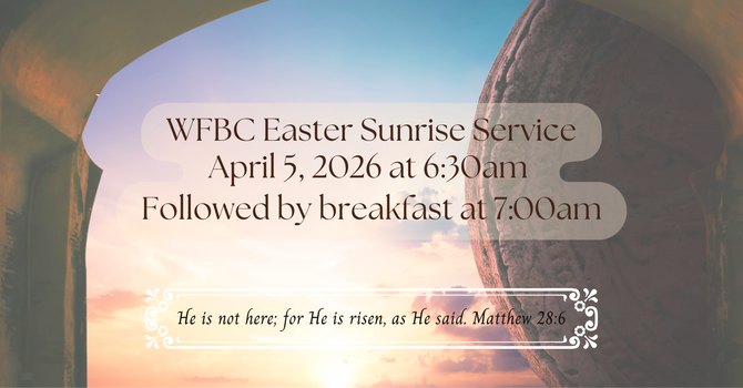 Easter Sunrise Service & Breakfast