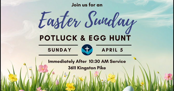 Easter Potluck and Egg Hunt
