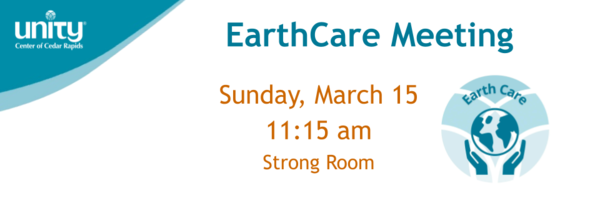 March 15 - EarthCare Meeting