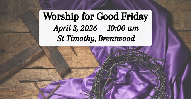 Worship for Good Friday