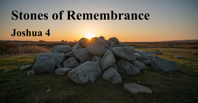 March 8th: Elder Morgan Kasper - "Stones of Remembrance"