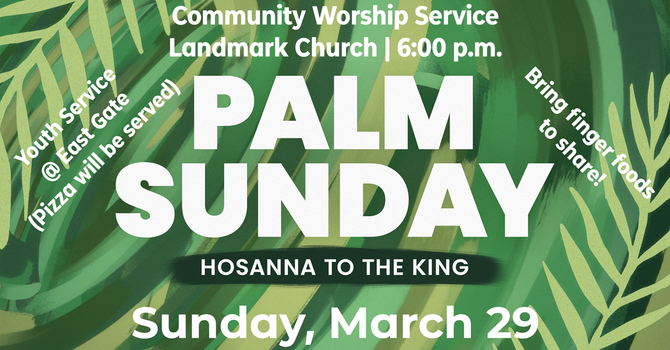 Community Palm Sunday Service