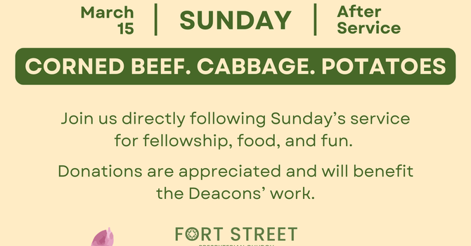 St. Patrick's Day Lunch