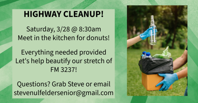 Adopt-a Highway Clean Up Crew