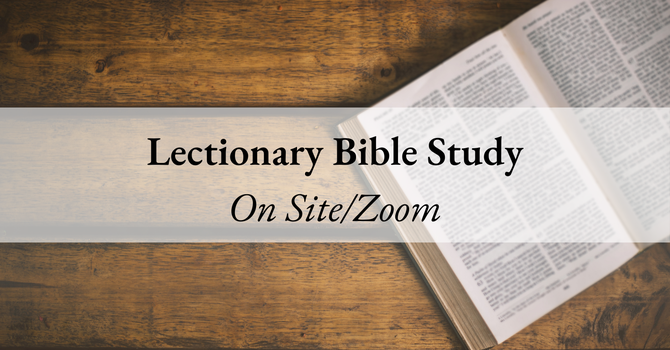 Lectionary Bible Study