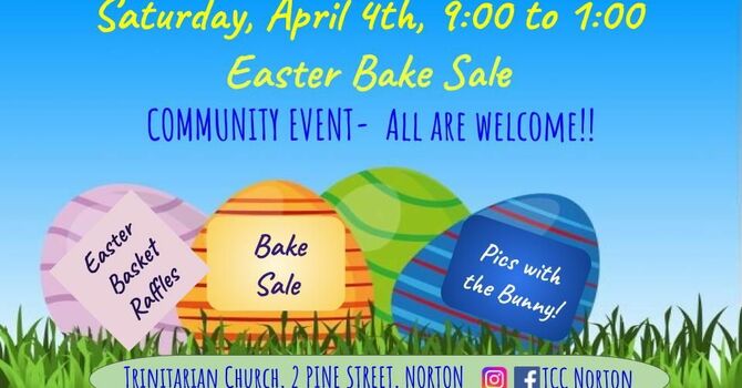Easter Bake Sale & Basket Raffle - April 4