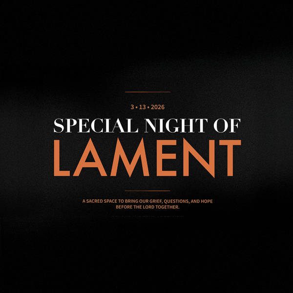 A Special Night of Lament