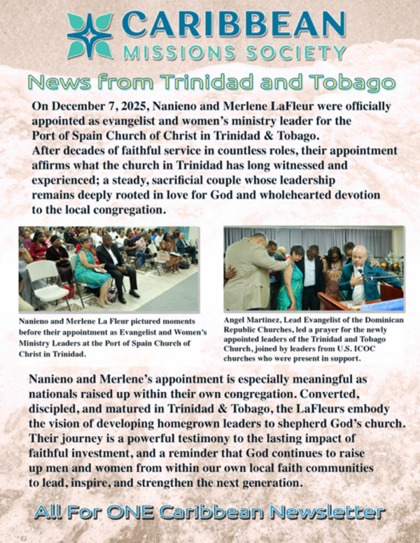 Update From The Caribbean