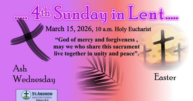 March 15, 2026  10 a.m. Holy Eucharist image
