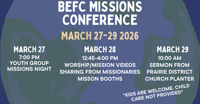 Missions Conference - Youth Event