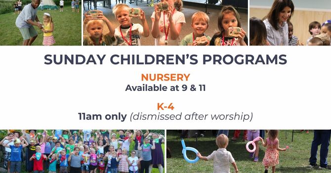 K-4th Grade Sunday School