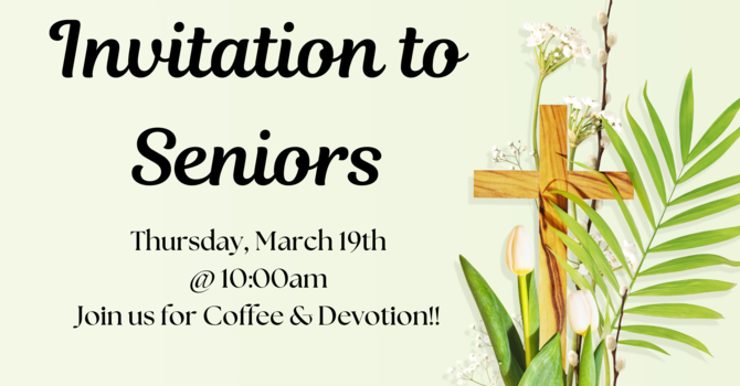 Invitation to Seniors
