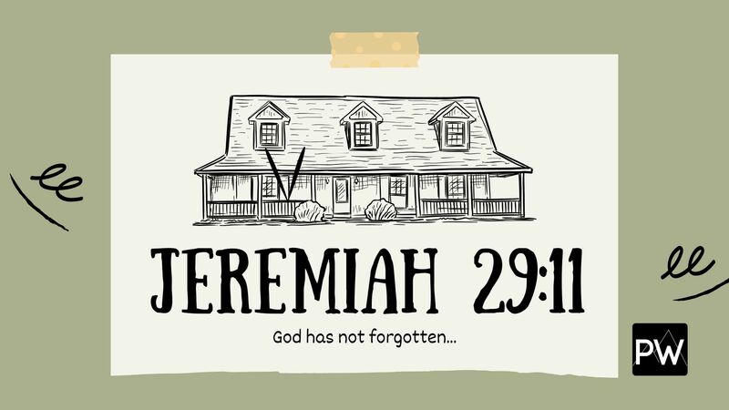 Jeremiah 29:11
