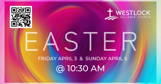 Join Us For Easter! APRIL 3 & 5 image