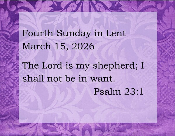 Fourth Sunday in Lent