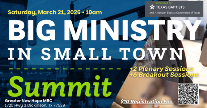 Big Ministry in Small Towns Summit