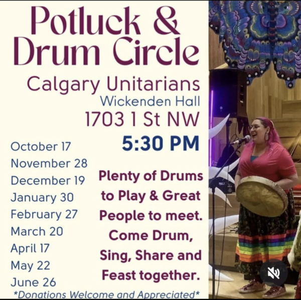 Drum Circle & Potluck Dinner