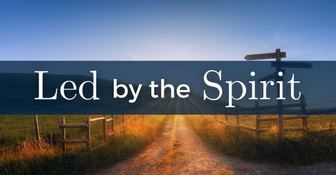 Led by the Holy Spirit image