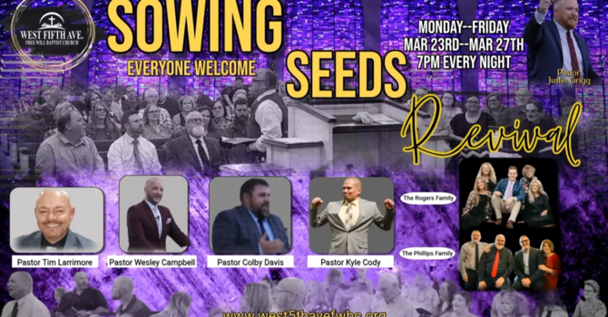 Sowing Seeds Revival