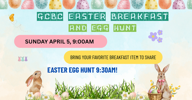 Easter Breakfast and Egg Hunt