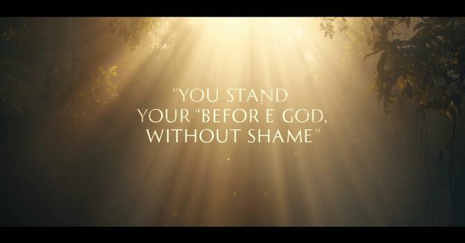 You Stand Before God Without Shame image