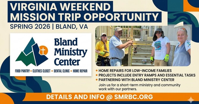 Virginia Weekend Mission Trip Opportunity image