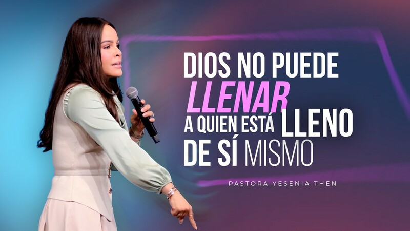 Dios no puede llenar quien está lleno de sí mismo