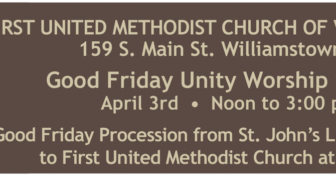 Good Friday Unity Service