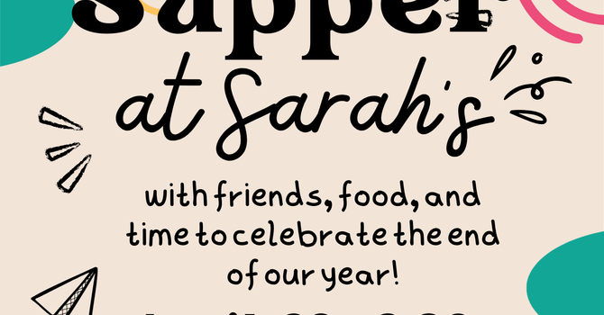 High School Supper at Sarah's