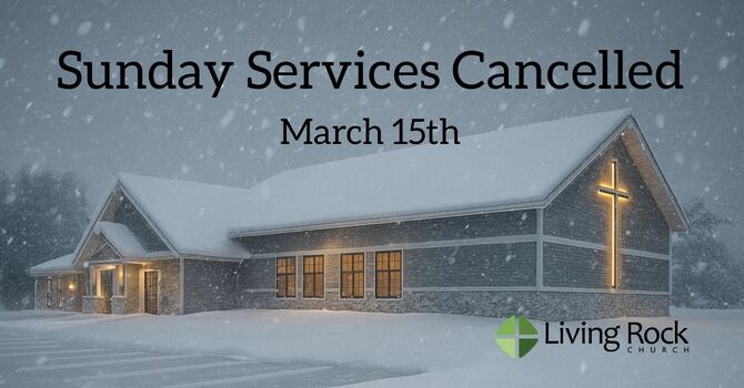 Sunday Services Cancelled