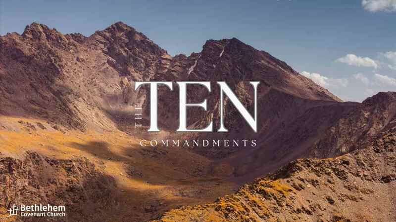 The Ten Commandments - Do not covet