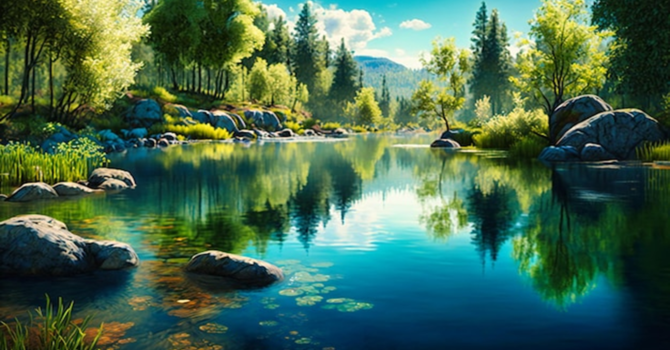  Divine Peace Like A River 