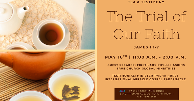 Ark of Deliverance Women's Tea & Testimony image