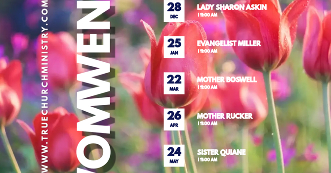 4th Sunday Women's Day Rotation image