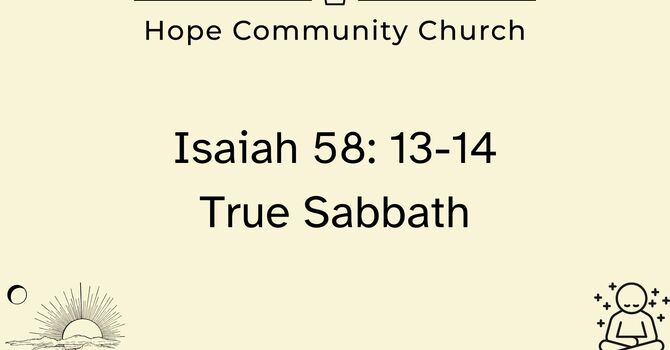 True Sabbath