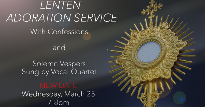 Solemn Vespers With Adoration