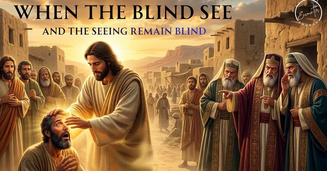When the Blind See and the Seeing Remain Blind