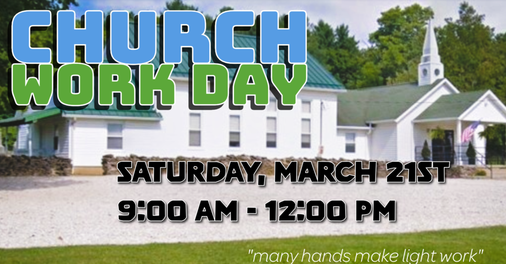 Church Work Day