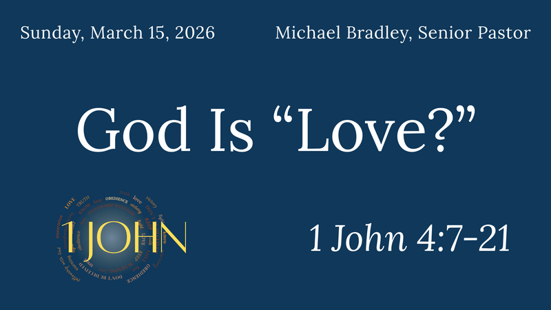 God Is "Love?"