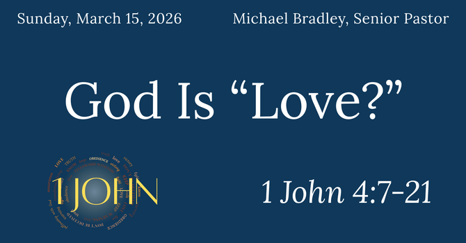 God Is "Love?"