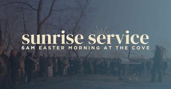 Easter Sunrise Service at the Cove