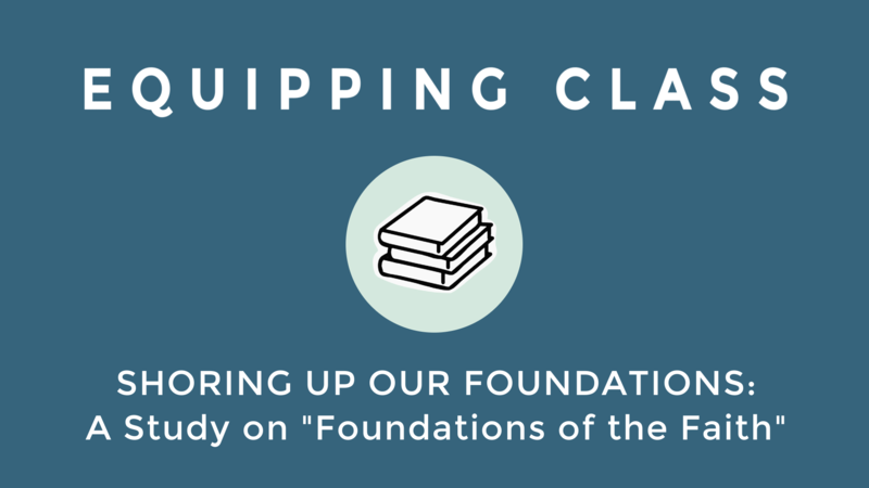 Shoring Up Our Foundations 3/15/26