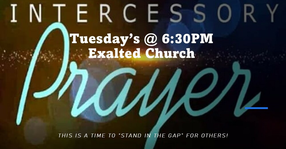 Intercessory Prayer Time