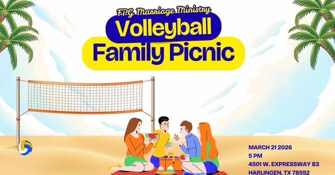 FPG Marriage Ministry Volleyball & Family Picnic 