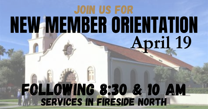 New Member Orientation