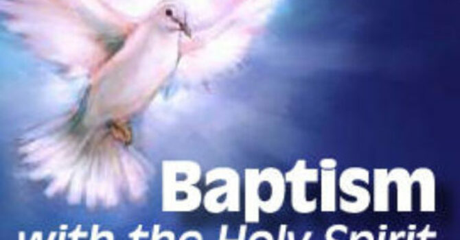 Baptism with the Holy Spirit image
