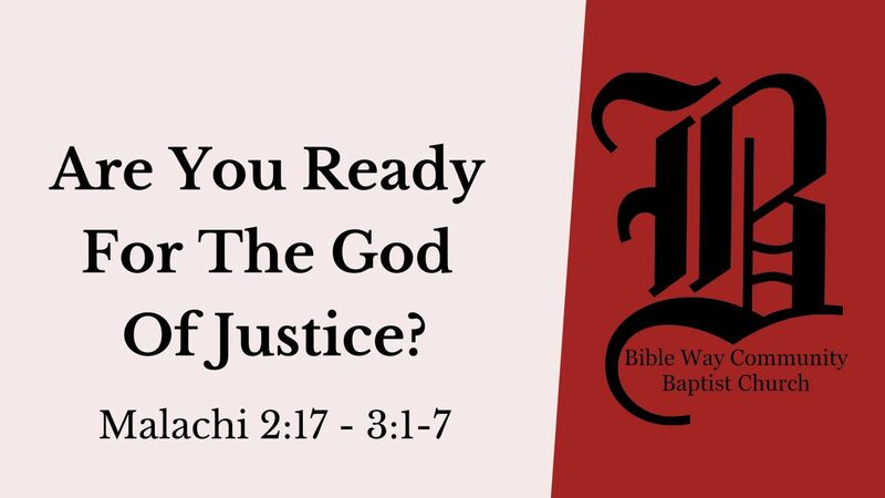 Are You Ready For The God Of Justice?